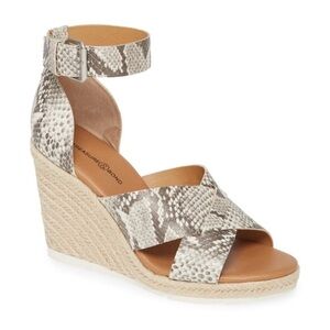 New Treasure and Bond Poppy Espadrille Wedges